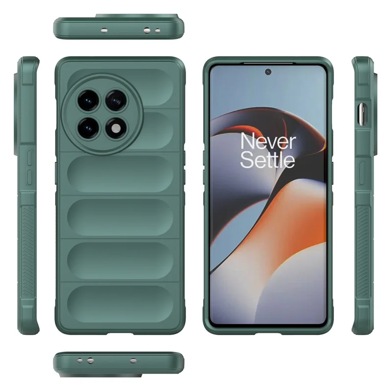 Coque de téléphone TPU anti-chute pour OnePlus Ace 2 5G / 11R 5G - Coque arrière robuste - Vert