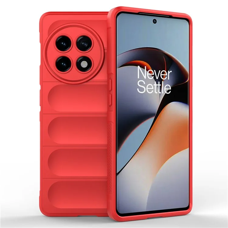 Anti-drop TPU Phone Case For OnePlus Ace 2 5G / 11R 5G Rugged Phone Back Cover - Red