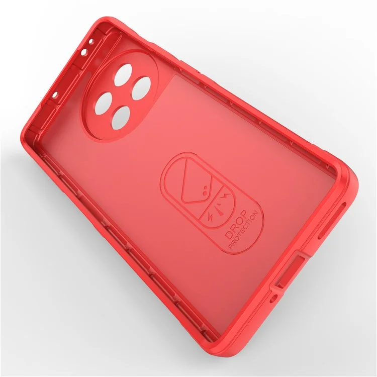 Anti-drop TPU Phone Case For OnePlus Ace 2 5G / 11R 5G Rugged Phone Back Cover - Red