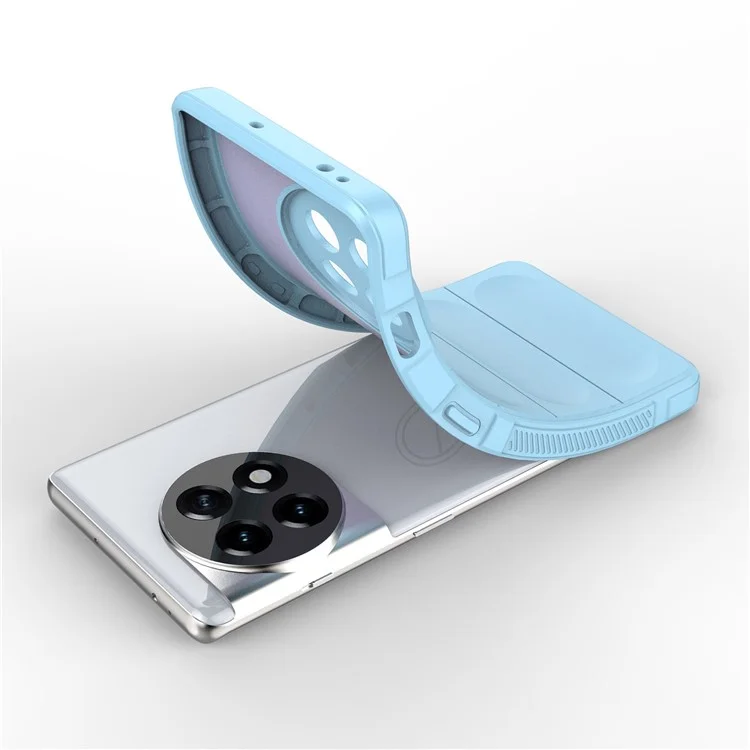 Anti-drop TPU Phone Case For OnePlus Ace 2 5G / 11R 5G Rugged Phone Back Cover - White