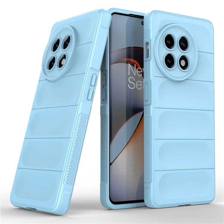 Anti-drop TPU Phone Case For OnePlus Ace 2 5G / 11R 5G Rugged Phone Back Cover - Dark Grey