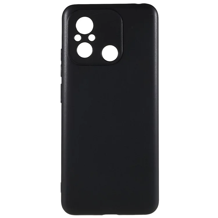 For Xiaomi Redmi 12C 4G Phone Case Soft Flexible TPU Matte Finish Coating Back Cover