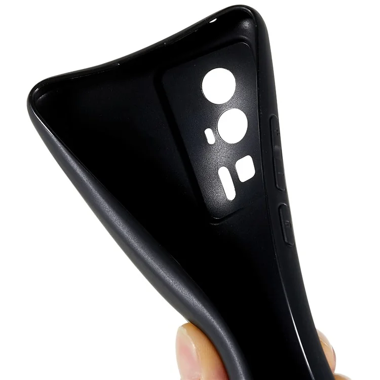 Handyhülle für Xiaomi Poco F5 Pro 5G / Redmi K60 Pro 5G / K60 5G, schlanke glänzende TPU-Handyhülle