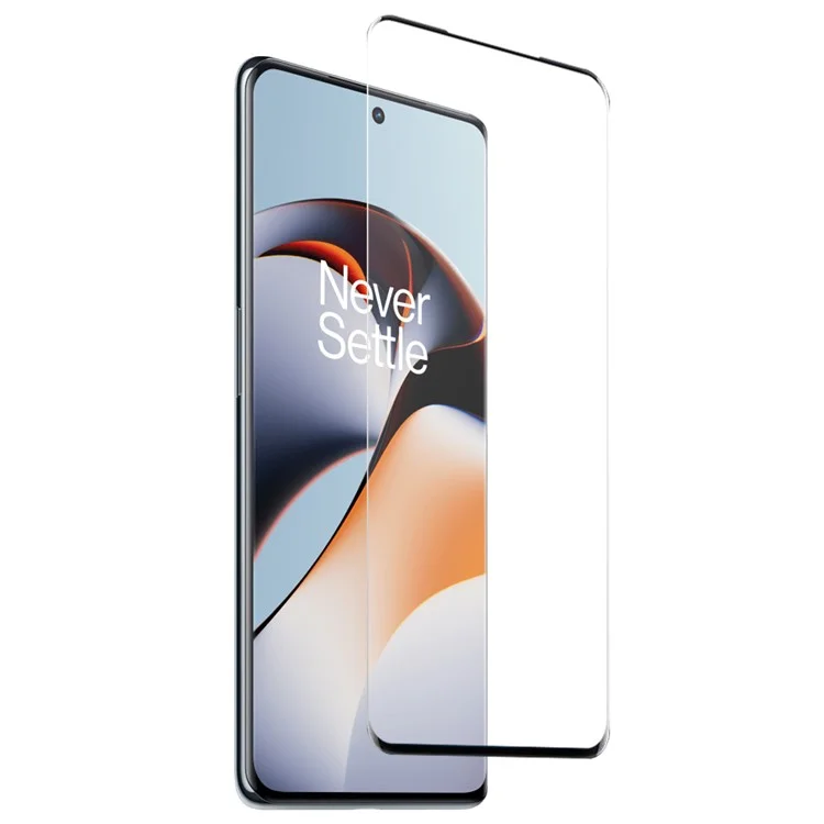 NORTHJO для OnePlus 11R 5G / Ace 2 5G / 11R 5G Чехол из ТПУ с прозрачным защитным стеклом для экрана - прозрачный
