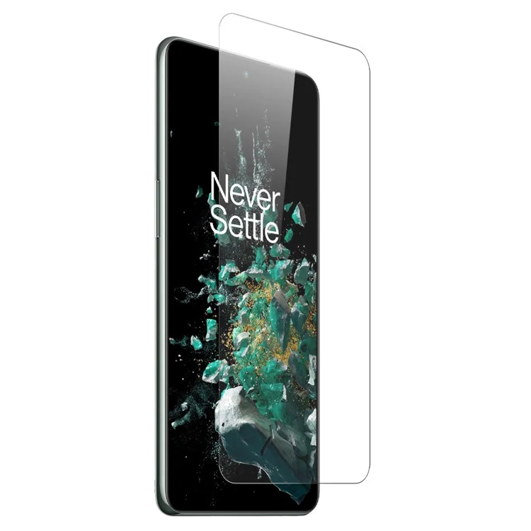 NORTHJO For OnePlus 10T 5G / Ace Pro 5G TPU Case Phone Cover + HD Clear Tempered Glass Screen Protector - Transparent