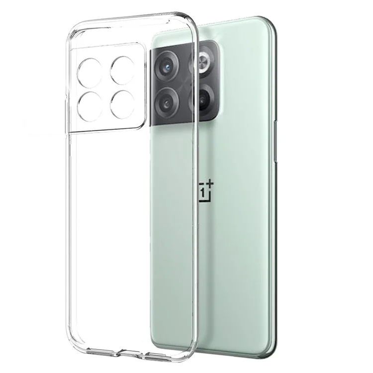 NORTHJO For OnePlus 10T 5G / Ace Pro 5G TPU Case Phone Cover + HD Clear Tempered Glass Screen Protector - Transparent