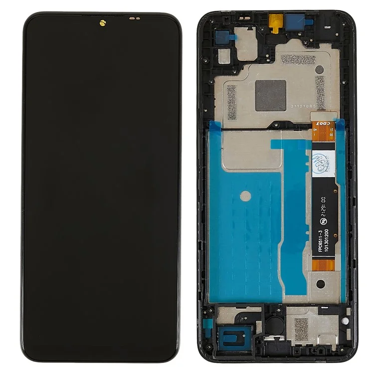 Para TCL 20 R 5G Grade B Tela LCD e Conjunto de Digitalizador + Peça de Substituição de Quadro (sem Logotipo)