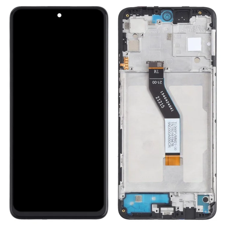 Для Xiaomi Redmi Note 11 5G (Китай) (MediaTek) / Note 11S 5G / Note 11T 5G / Poco M4 Pro 5G Экран и дигитайзер сборки + рамка Класс B (без логотипа)
