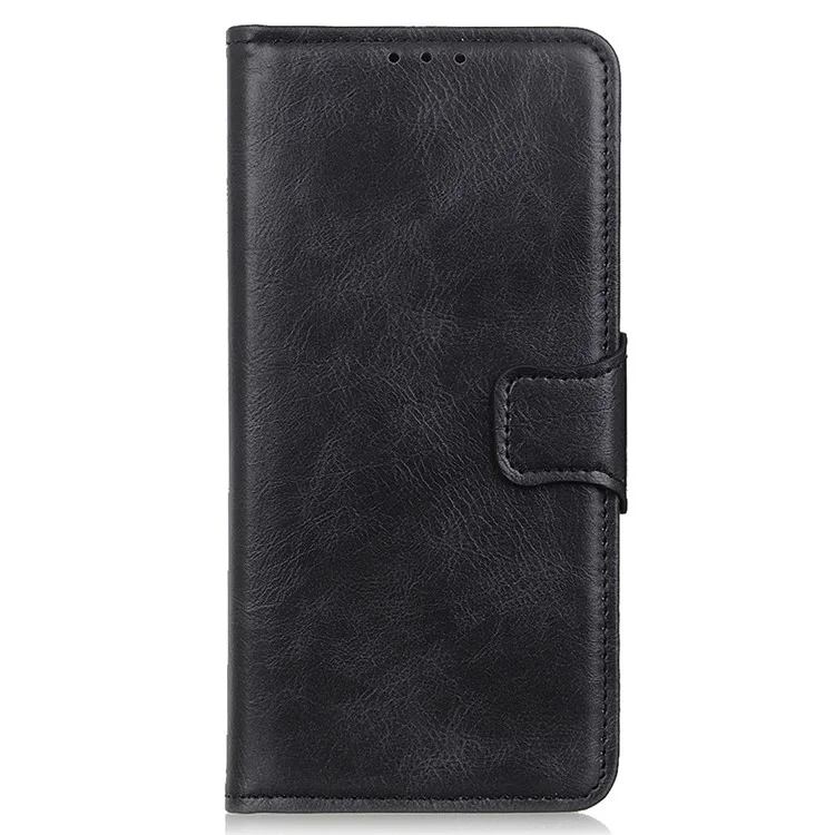 Para Honor X9a 5G / X40 5G / Magic5 Lite 5G Crazy Horse Texture Funda de teléfono Soporte Carcasa de Cuero PU - Negro