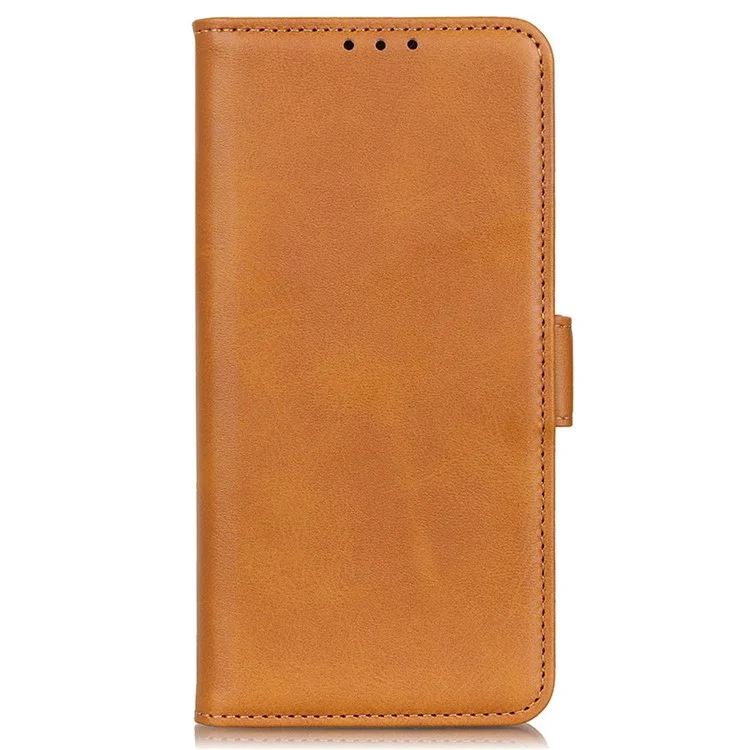 For Honor X9a 5G / X40 5G / Magic5 Lite 5G Phone Wallet Case Cowhide Texture Leather Stand Phone Cover - Yellow