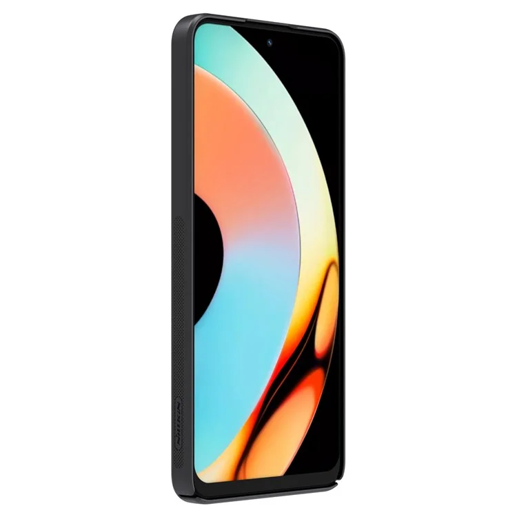 NILLKIN CamShield Hard PC Phone Case per Realme 10 Pro 5G, Protezione Scorrevole Obiettivo Custodia per Telefono - Nero