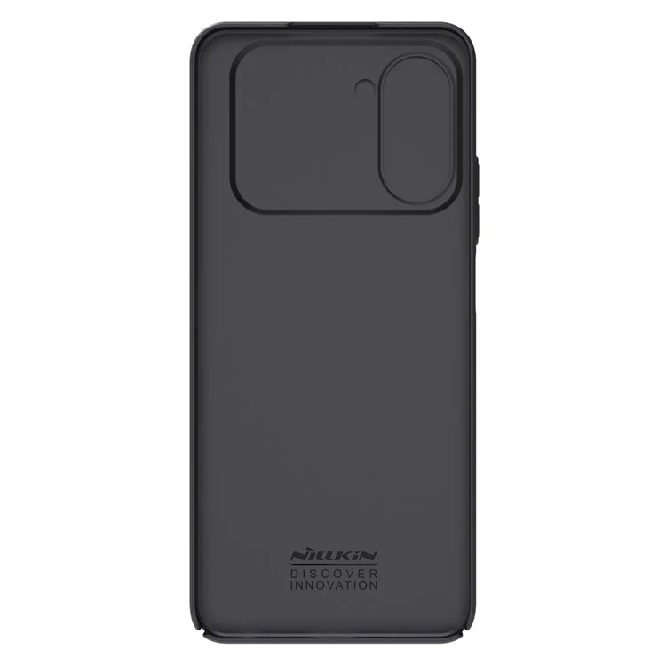 NILLKIN CamShield Hard PC Phone Case per Realme 10 Pro 5G, Protezione Scorrevole Obiettivo Custodia per Telefono - Nero
