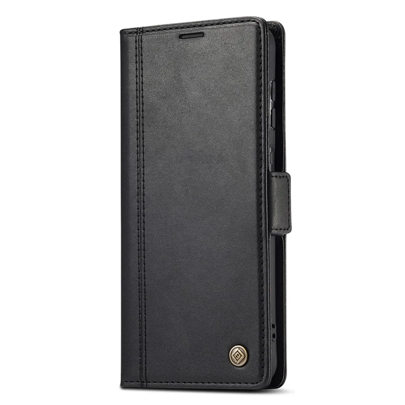 LC.IMEEKE Phone Case For Samsung Galaxy A14 4G / 5G , Full Protection Flip Leather Phone Cover Stand Wallet - Black