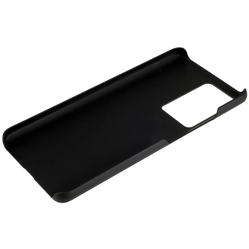 For Xiaomi Poco F5 Pro 5G / Redmi K60 Pro 5G / K60 5G Hard PC Phone Case Rubberized Non-Slip Cover - Black