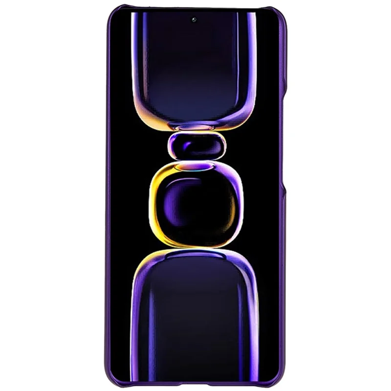 For Xiaomi Poco F5 Pro 5G / Redmi K60 Pro 5G / K60 5G Hard PC Phone Case Rubberized Non-Slip Cover - Purple