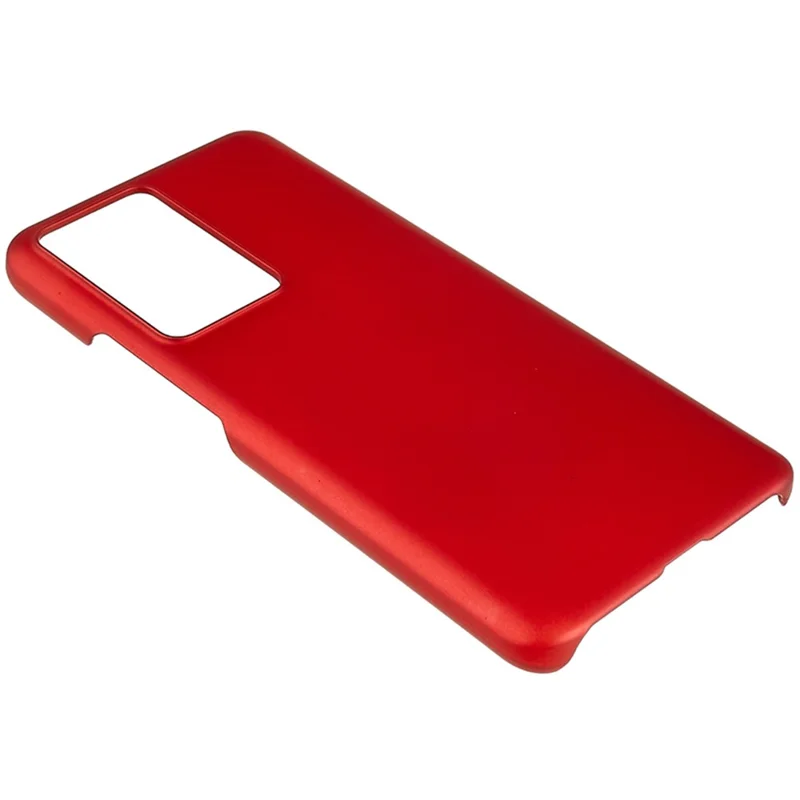 For Xiaomi Poco F5 Pro 5G / Redmi K60 Pro 5G / K60 5G Hard PC Phone Case Rubberized Non-Slip Cover - Red