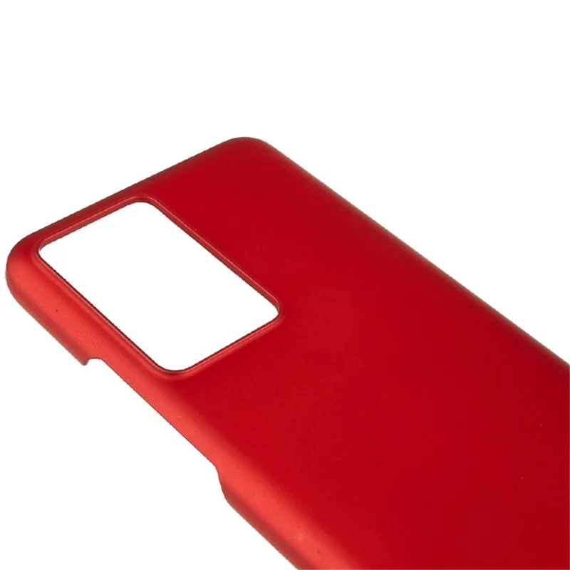 For Xiaomi Poco F5 Pro 5G / Redmi K60 Pro 5G / K60 5G Hard PC Phone Case Rubberized Non-Slip Cover - Red