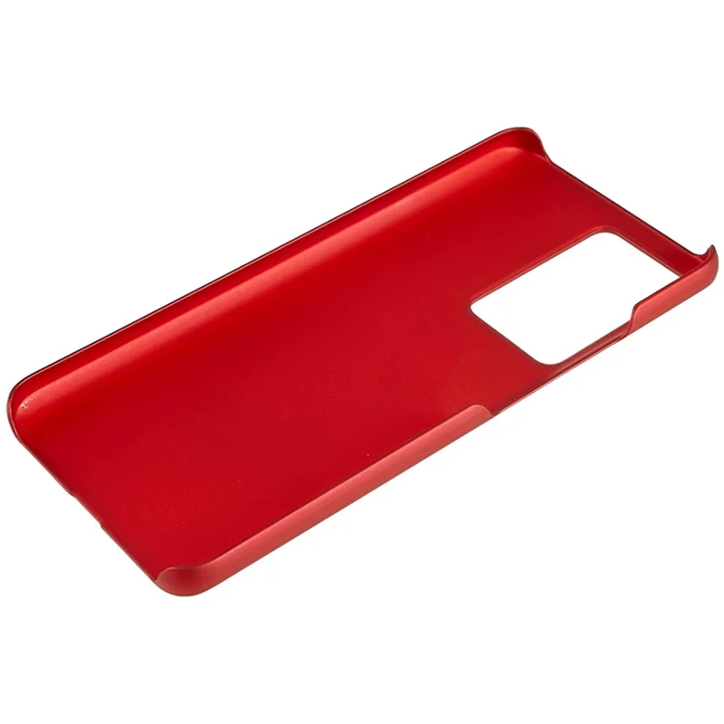 For Xiaomi Poco F5 Pro 5G / Redmi K60 Pro 5G / K60 5G Hard PC Phone Case Rubberized Non-Slip Cover - Red