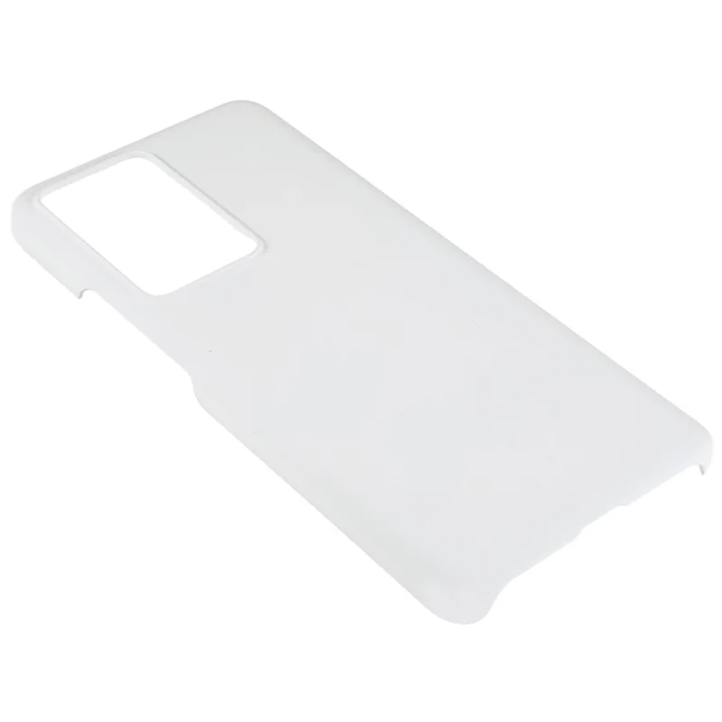 For Xiaomi Poco F5 Pro 5G / Redmi K60 Pro 5G / K60 5G Hard PC Phone Case Rubberized Non-Slip Cover - White