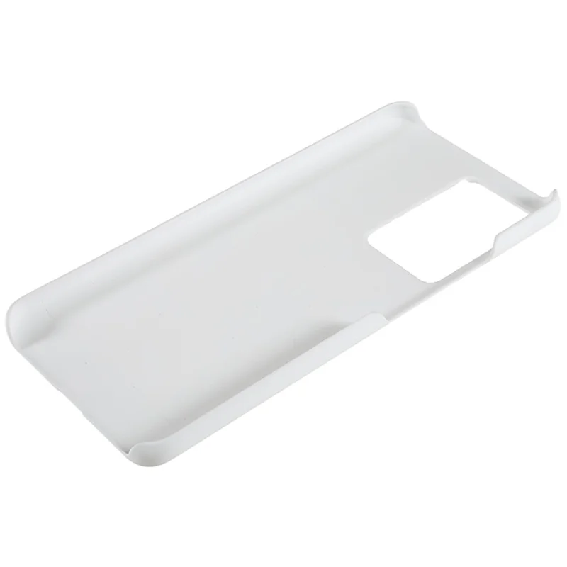 For Xiaomi Poco F5 Pro 5G / Redmi K60 Pro 5G / K60 5G Hard PC Phone Case Rubberized Non-Slip Cover - White