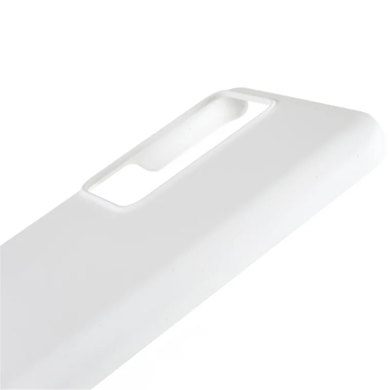 For Xiaomi Poco F5 Pro 5G / Redmi K60 Pro 5G / K60 5G Hard PC Phone Case Rubberized Non-Slip Cover - White