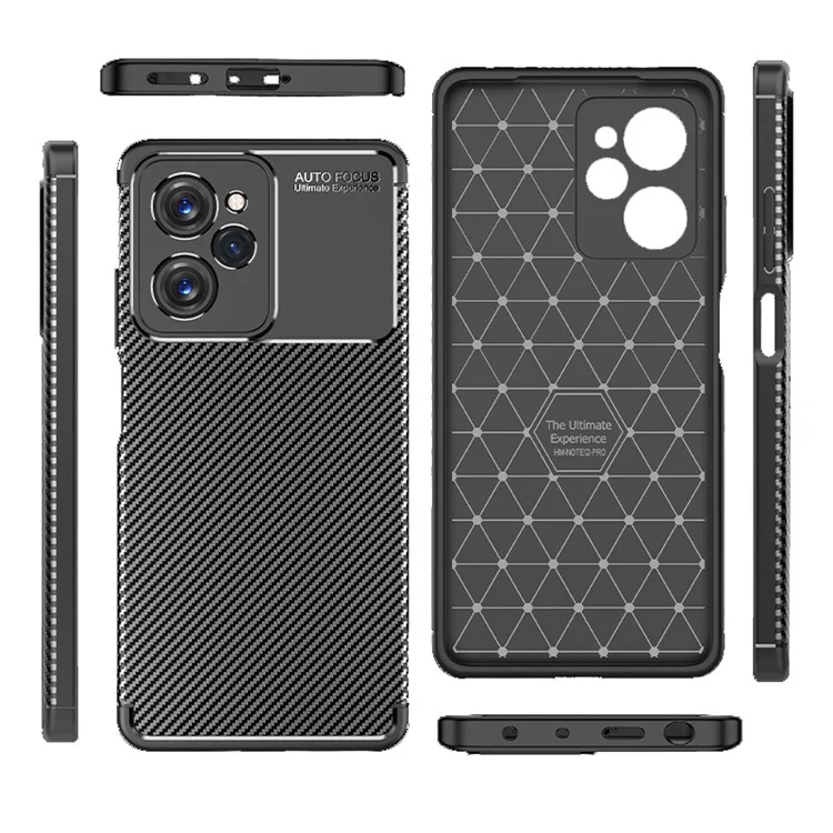 TPU-Hülle für Xiaomi Redmi Note 12 Pro Speed 5G / Poco X5 Pro 5G Carbon Fiber Texture Phone Case