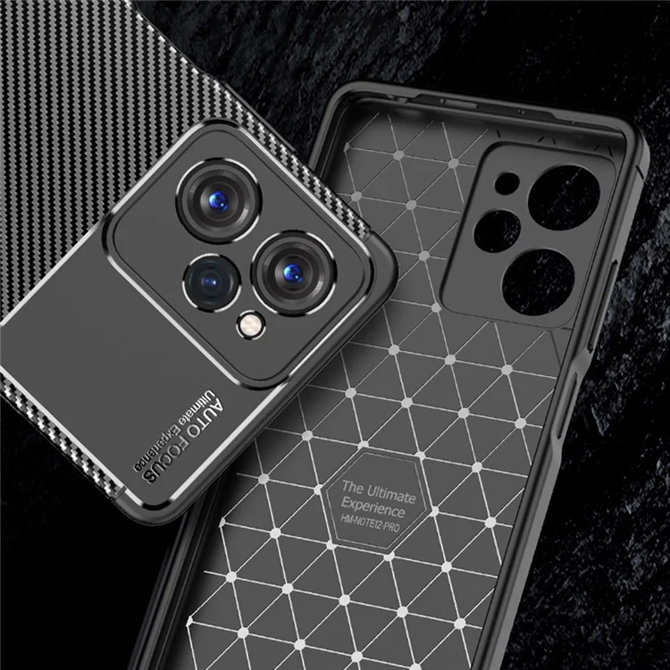 TPU-Hülle für Xiaomi Redmi Note 12 Pro Speed 5G / Poco X5 Pro 5G Carbon Fiber Texture Phone Case