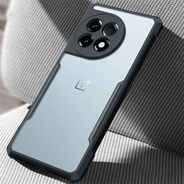 XUNDD для OnePlus Ace 2 5G / 11R 5G Прозрачный чехол для телефона Акрил+TPU Противоударный чехол для сотового телефона - Лазерная текстура