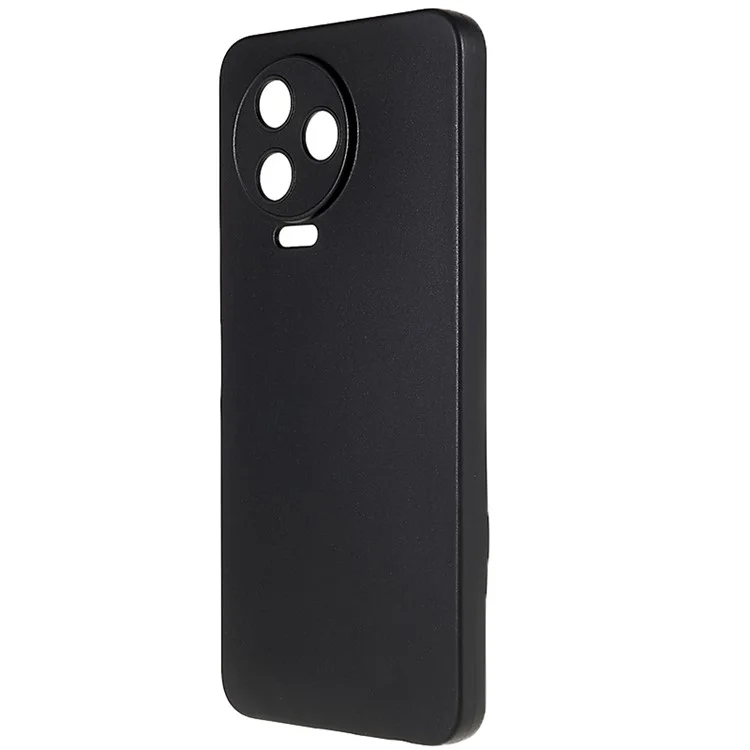 Shockproof Phone Case for Infinix Note 12 Pro 4G / Note 12 (2023) 4G , Glossy TPU Cell Phone Cover - Black