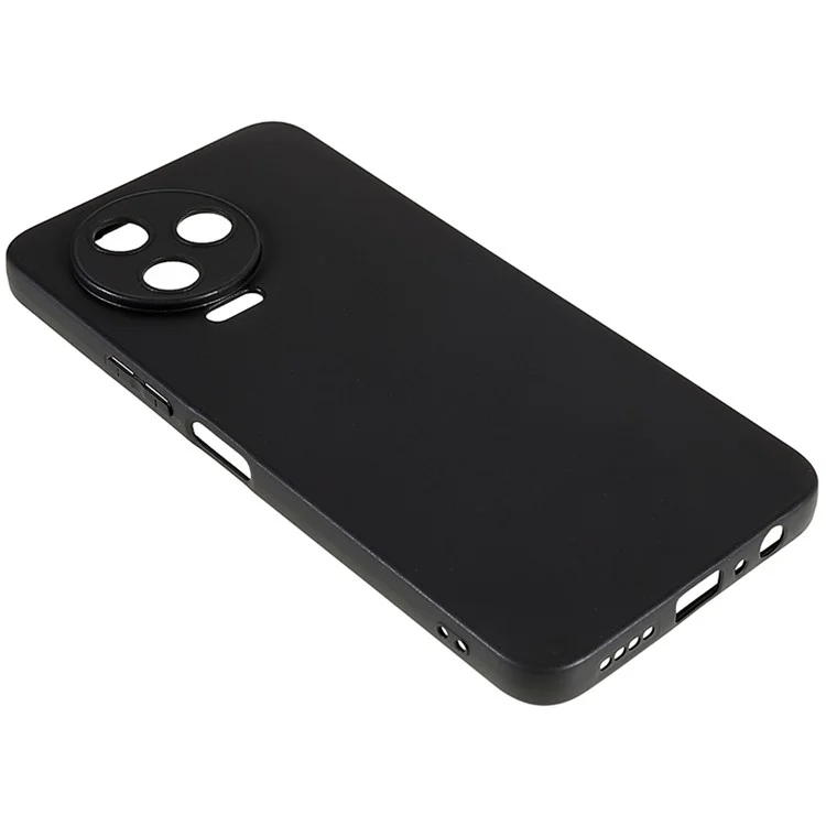Shockproof Phone Case for Infinix Note 12 Pro 4G / Note 12 (2023) 4G , Glossy TPU Cell Phone Cover - Black