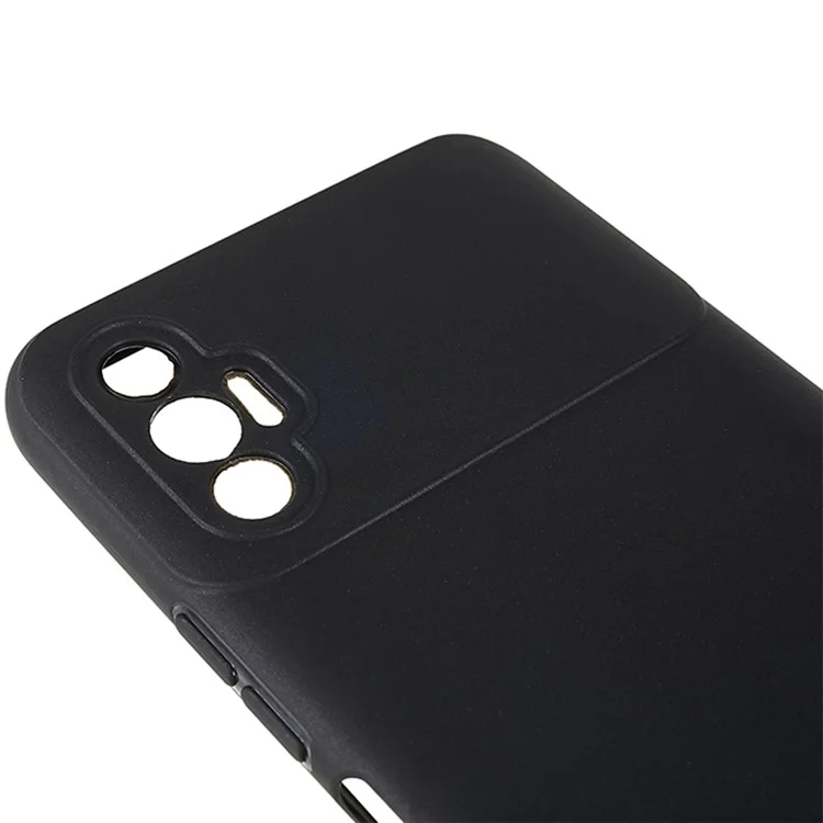 Para TECNO Spark 8P Anti-Fall Matte Phone Cover Scratch-Resistant TPU Phone Case - Preto