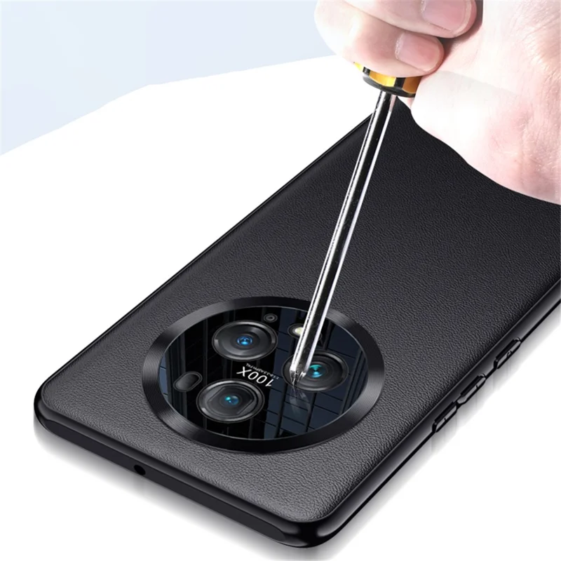 For Honor Magic5 Pro Anti-scratch Phone Case with Metal Lens Design Camera Protection Phone Cover (2nd Gen) - Blue