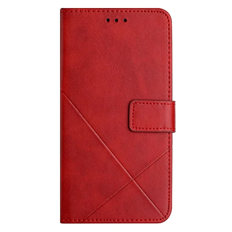 Leather Phone Cover For Xiaomi Poco X5 Pro 5G / Redmi Note 12 Pro Speed 5G / Note 12 Pro 5G - Red