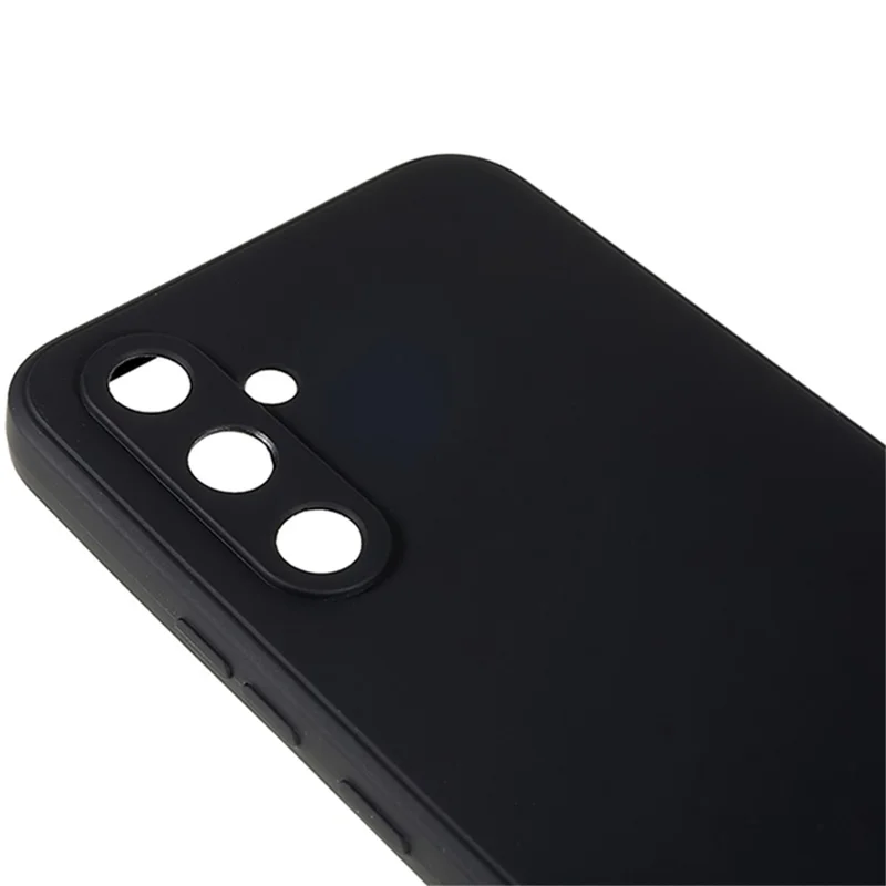 Per Samsung Galaxy A34 5G Custodia in TPU morbido Bordo diritto Taglio preciso Custodia protettiva - Nero