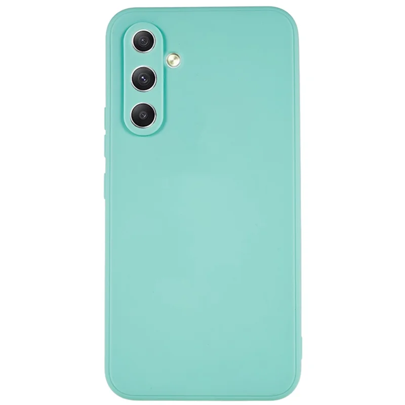 Per Samsung Galaxy A34 5G Custodia Morbida in TPU Bordo Dritto Taglio Preciso Custodia Protettiva - Verde
