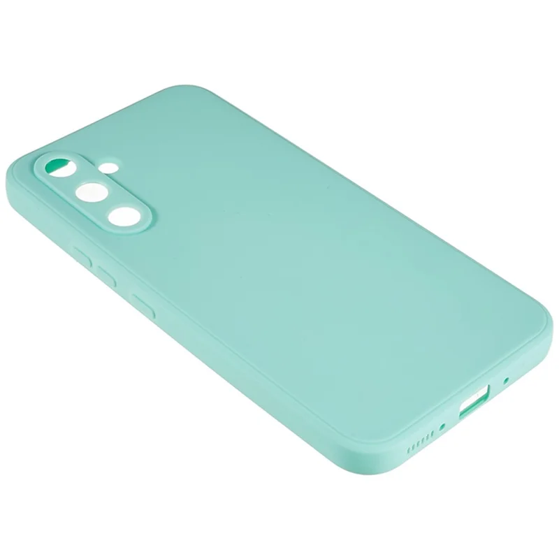 Per Samsung Galaxy A34 5G Custodia Morbida in TPU Bordo Dritto Taglio Preciso Custodia Protettiva - Verde