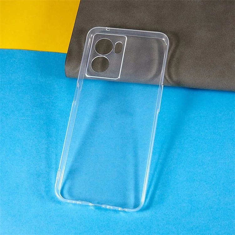 Per Oppo A56s 5G Custodia per telefono cellulare anti-graffio Flessibile Ultra-Sottile Trasparente Custodia per telefono in TPU