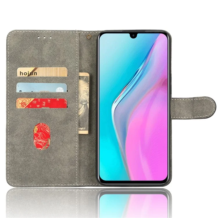 Para Infinix Note 11 X663 / X663B / Note 12 4G G88 X663C X663D / Note 12i 2022 X677 Funda Bloqueo RFID Cubierta de Cuero con Correa - Marrón