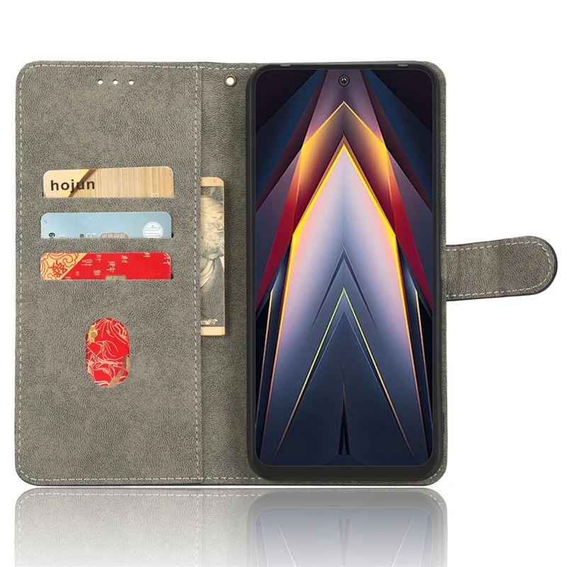For TECNO Pova 4 LG7n RFID Blocking Phone Stand Case PU Leather Wallet Phone Cover with Strap - Brown
