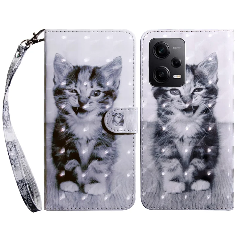 Anti-drop Phone Case Für Xiaomi Redmi Note 12 Pro 5G / Note 12 Pro Speed 5G / Poco X5 Pro 5G - Katze