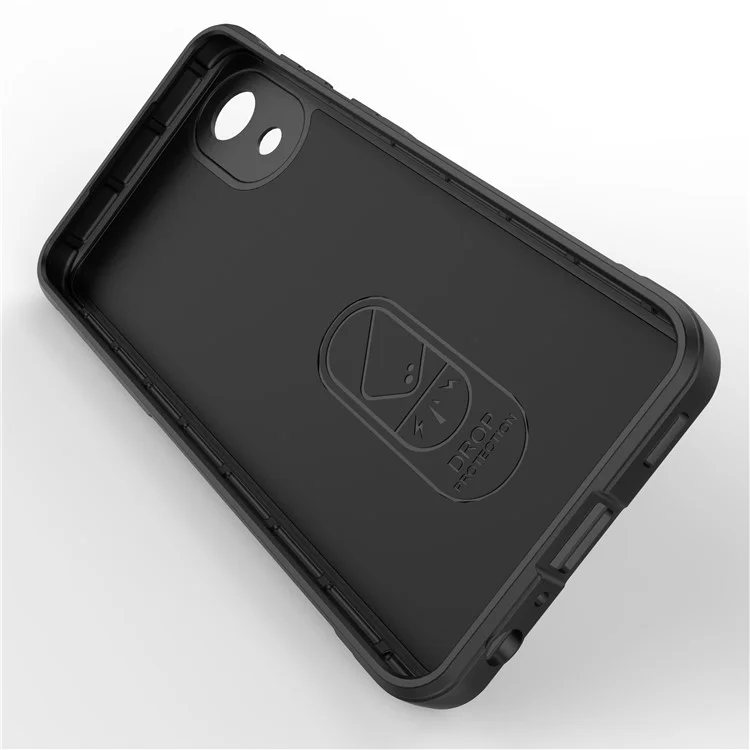 For Samsung Galaxy A03 Core TPU Back Protector Phone Case Rugged Cell Phone Cover - Light Purple