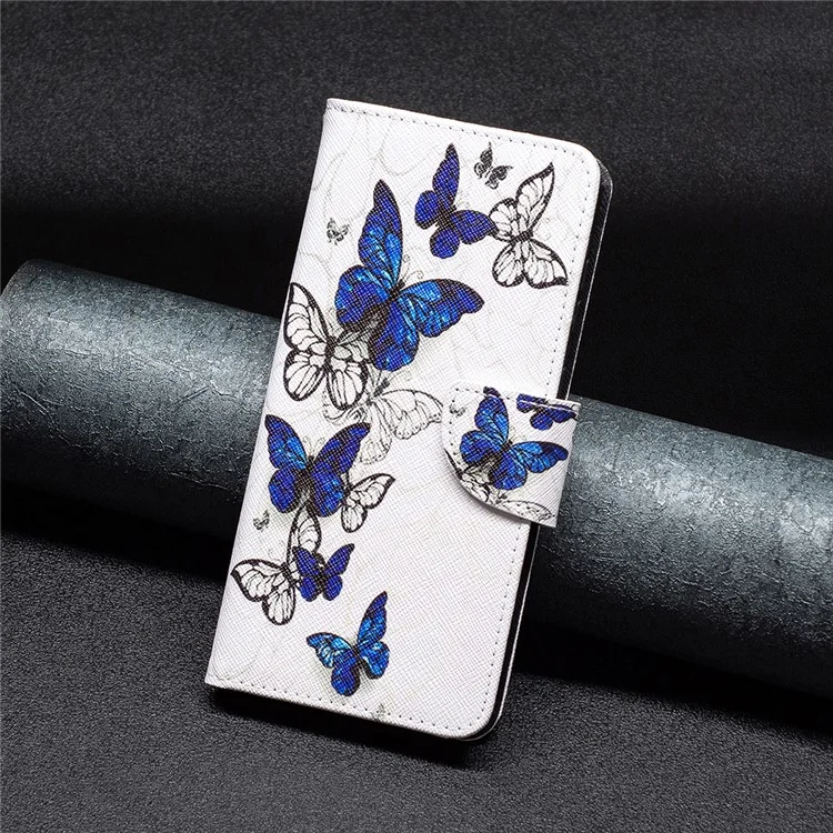 Para Xiaomi 13 Lite / Civi 2 5G Funda Cartera Teléfono con Estampado Impreso de Piel de PU y Tapa Abatible - Mariposas