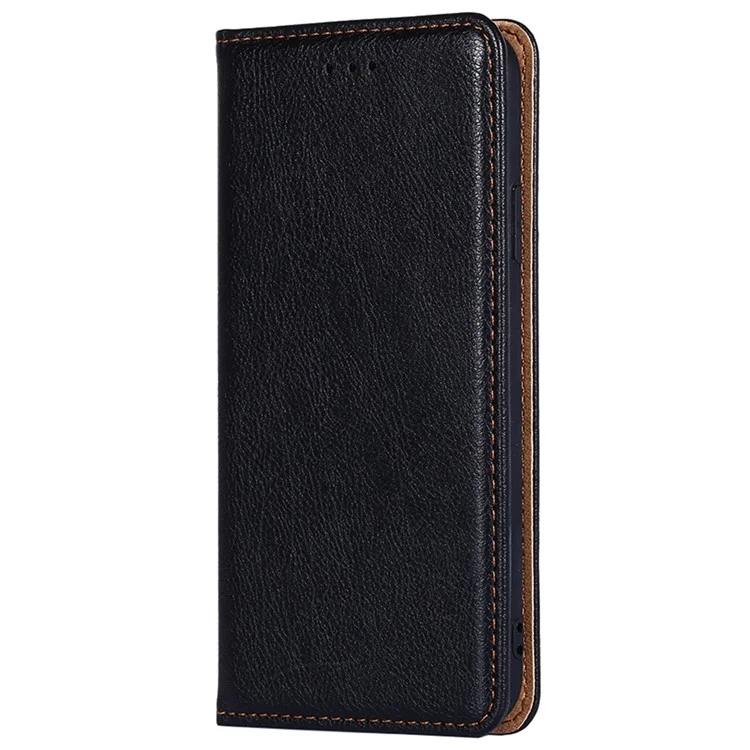 Para Motorola Moto G53 5G / G13 4G / G23 4G Funda de cuero PU con soporte magnético de cierre automático, a prueba de caídas - Negro