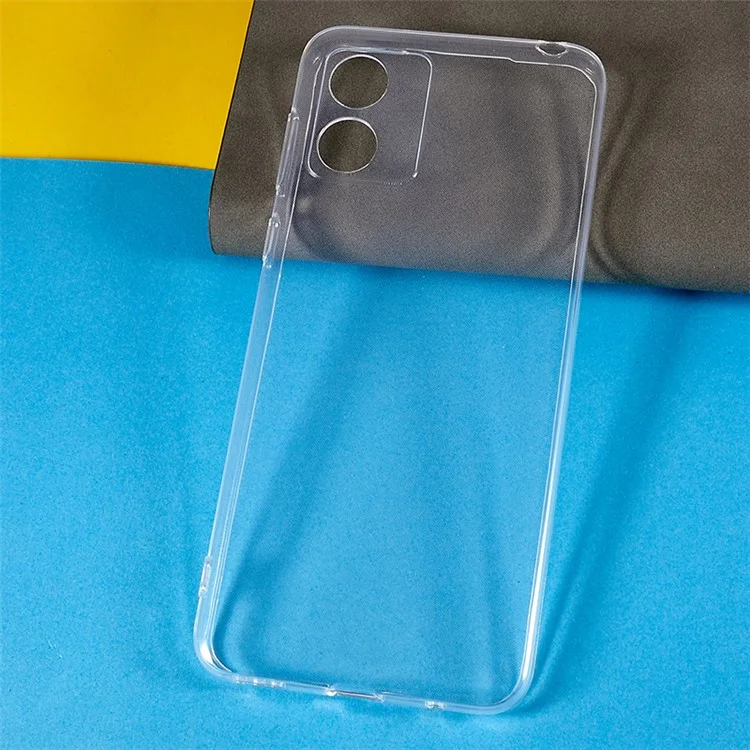 Funda de teléfono móvil 4G para Motorola Moto E13, ultra delgada, transparente y resistente a golpes, de TPU