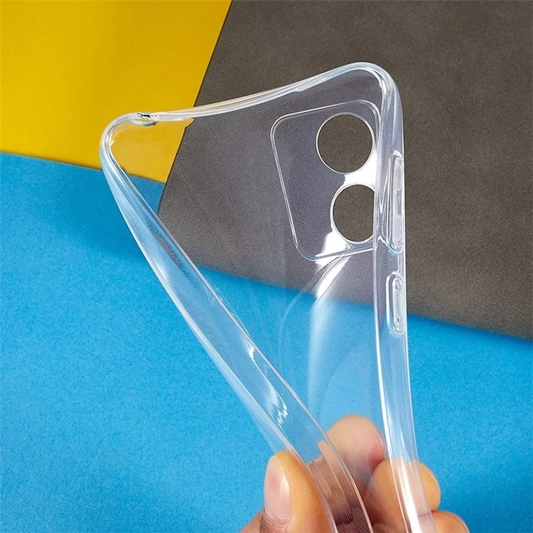 Funda de teléfono móvil 4G para Motorola Moto E13, ultra delgada, transparente y resistente a golpes, de TPU
