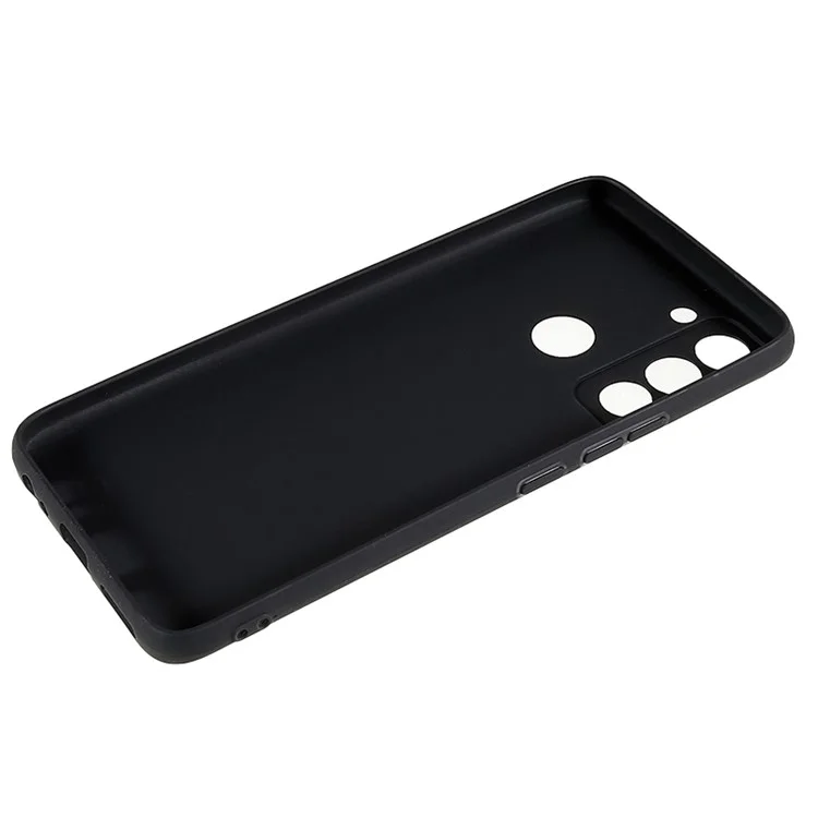Pour TECNO Pop 5 LTE 4G Coque de téléphone mate Flexible TPU Peau de protection arrière - Noir
