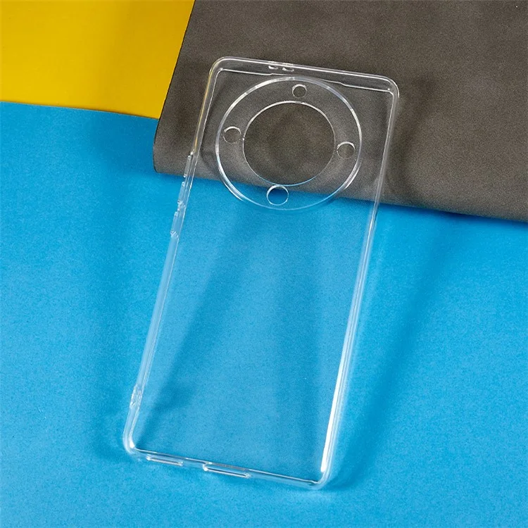 Pour Honor X40 5G / X9a 5G Transparent Soft TPU Case 1.5mm Épaisseur Couverture de téléphone portable