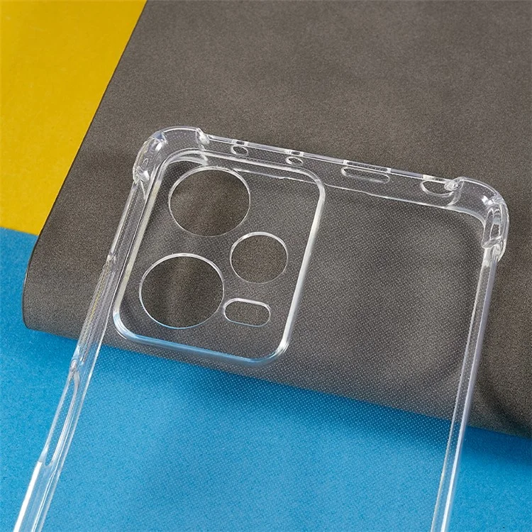For Xiaomi Redmi Note 12 Pro 5G Phone Case Soft TPU Corner Shockproof Protective Cover with Lanyard