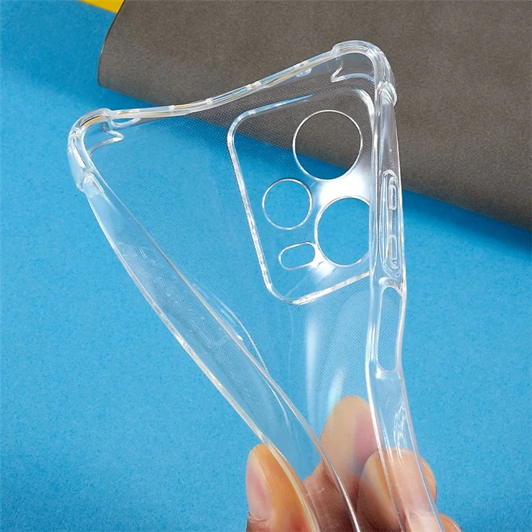 For Xiaomi Redmi Note 12 Pro 5G Phone Case Soft TPU Corner Shockproof Protective Cover with Lanyard