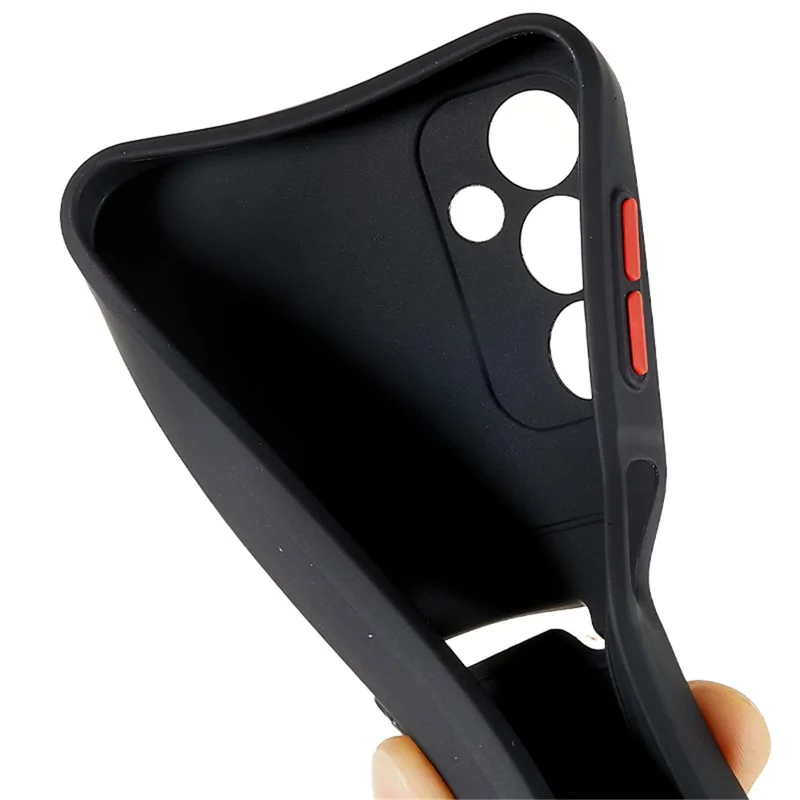 For Samsung Galaxy A14 5G / 4G Soft TPU Phone Case Drop-proof Back Cover with Card Slot - Black